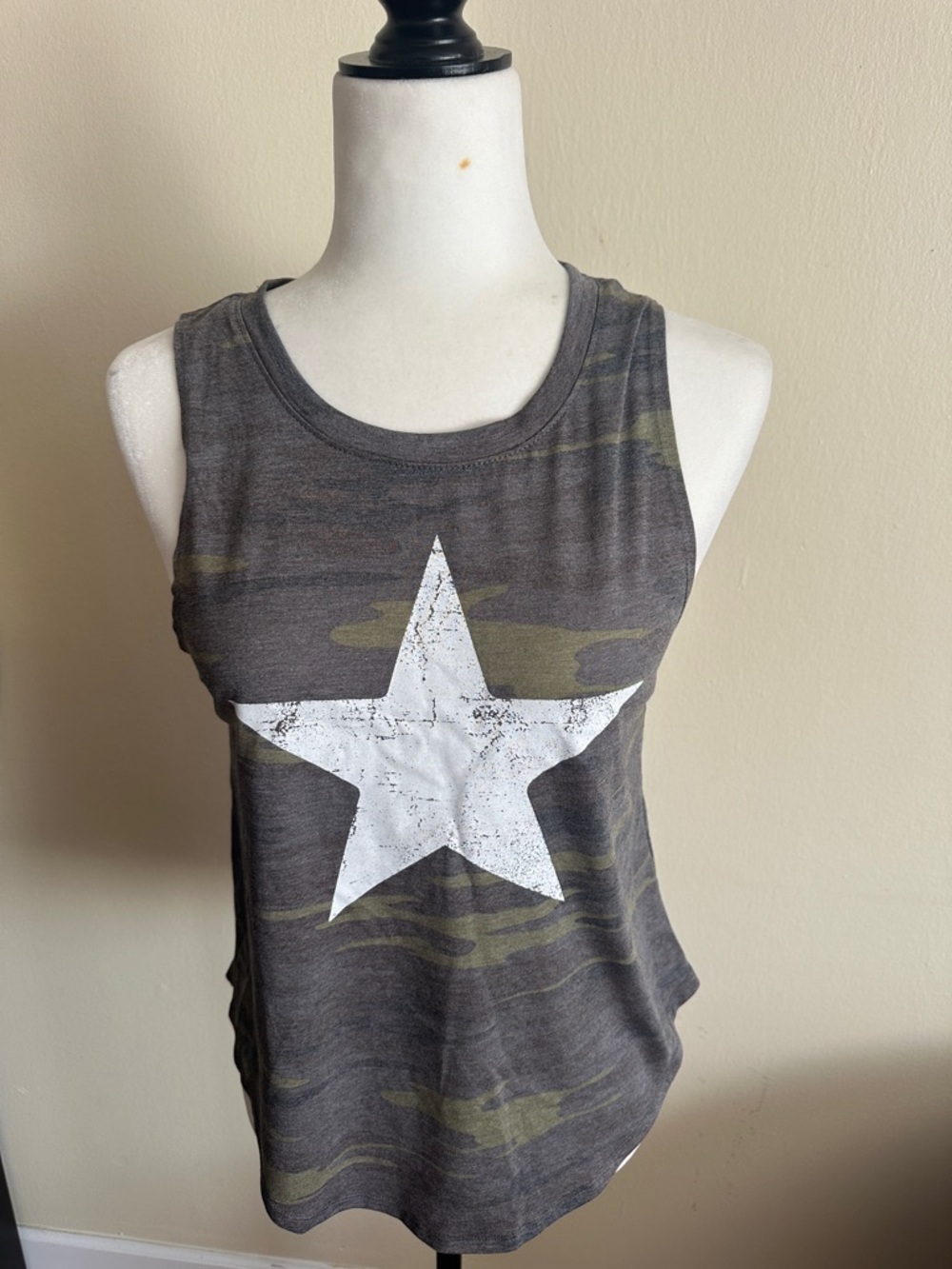Grayson Threads Gray Camo Star Tank Top